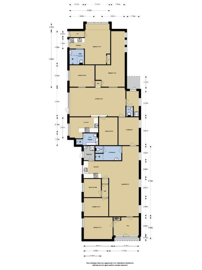 Sfeervol 6 Persoons Appartement - Van Alle Gemakken Voorzien! Bakkeveen Exterior foto